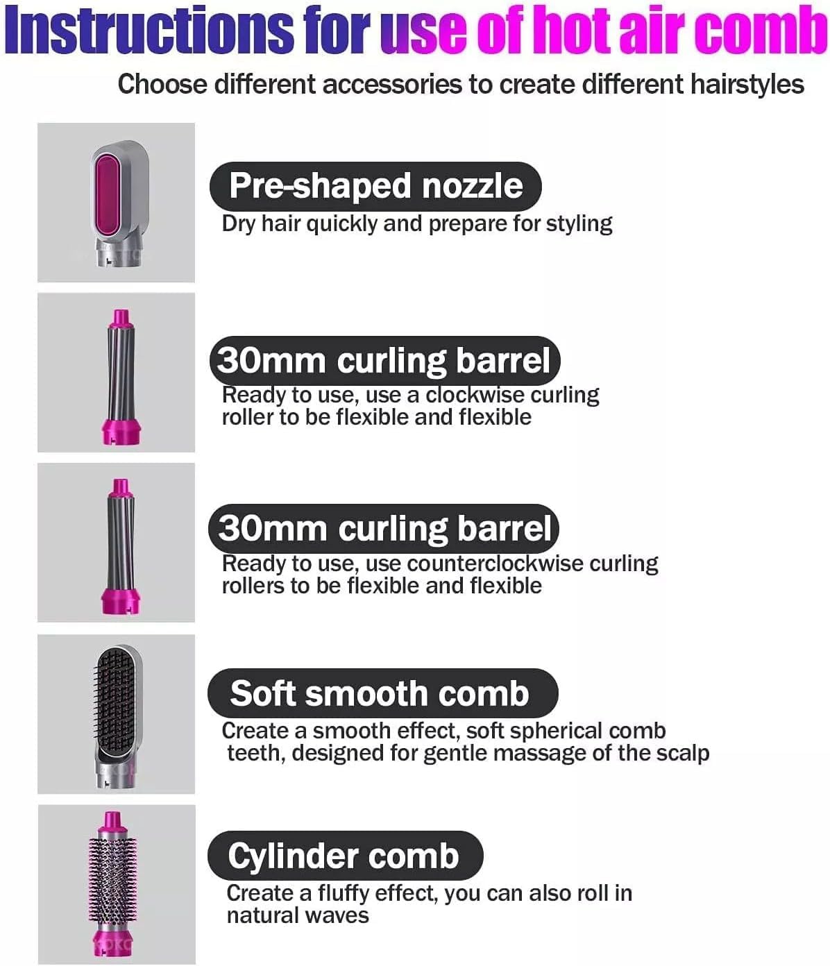 5-in-1 Hot Air Styling Brush
