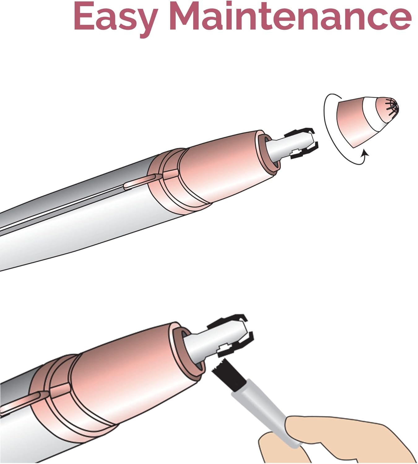 Flawless Brows — Precision Hair Remover Tool
