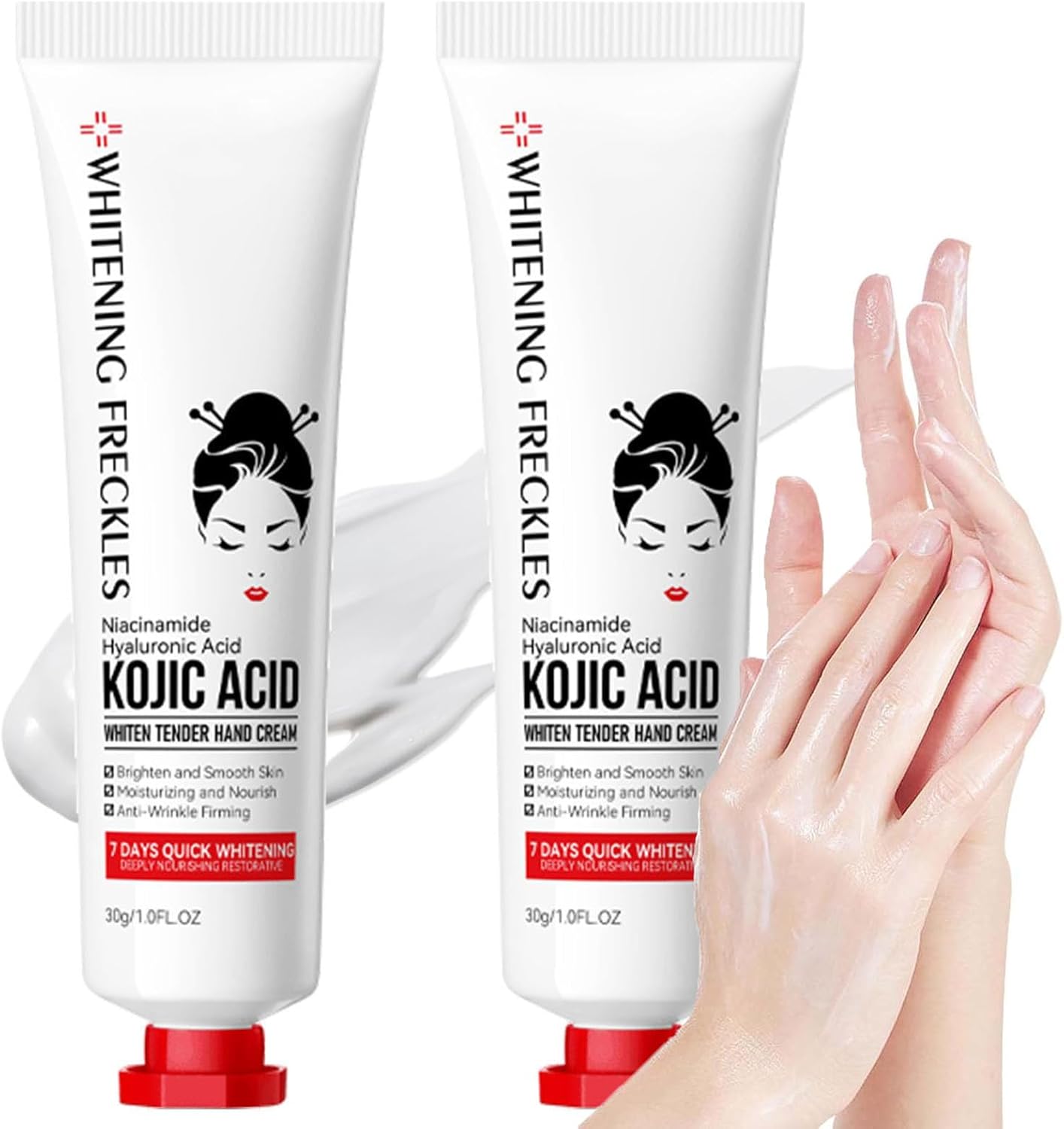 Kojic Acid Hand Cream — Brightening & Hydration