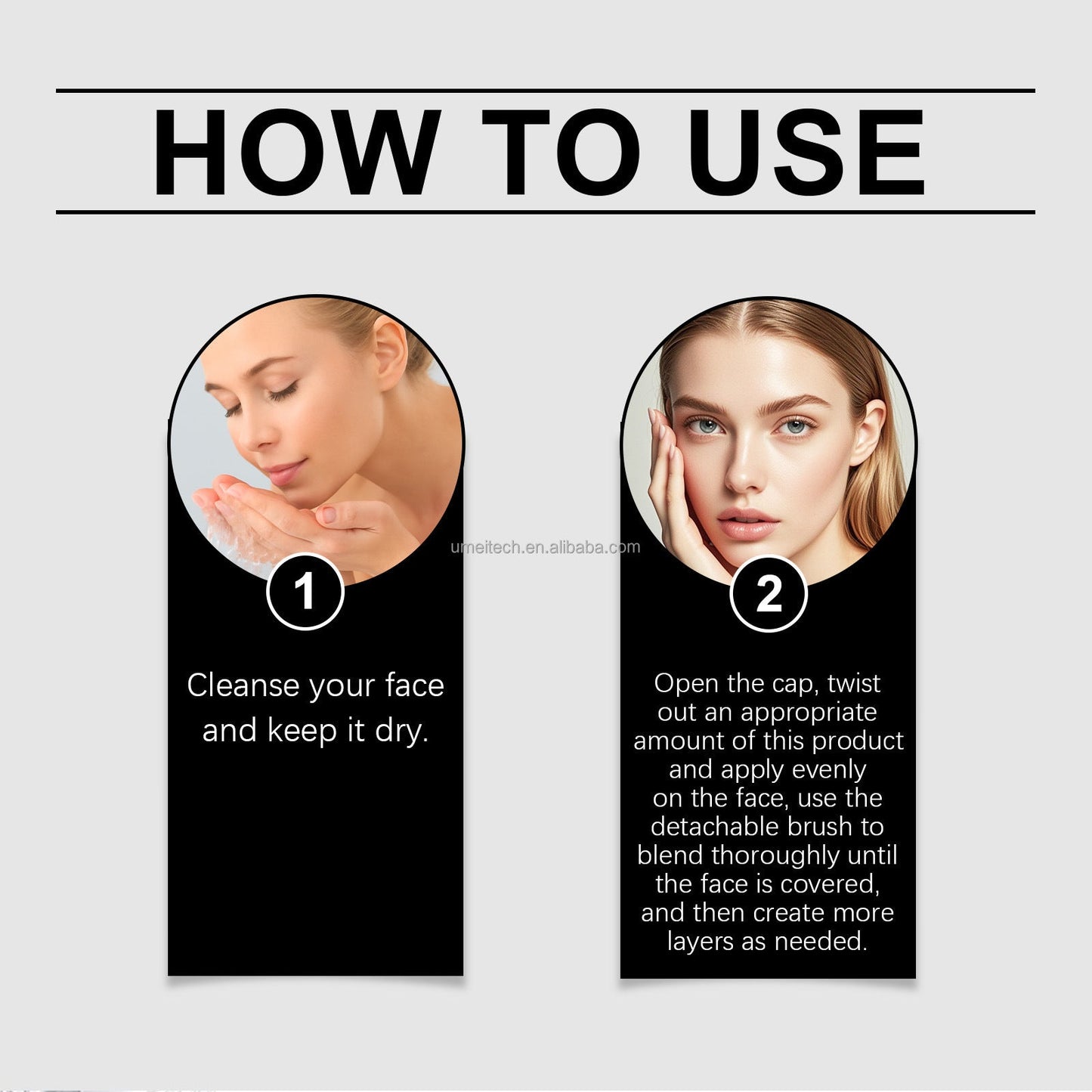Tazeen™ Korean Color Adapting foundation stick, Flawless Skin in Seconds — No Shade Guessing Required