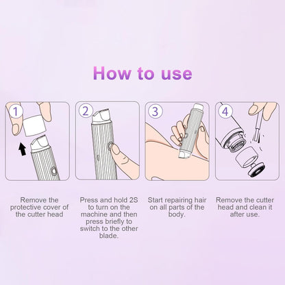 Dual Head Electric Shaver