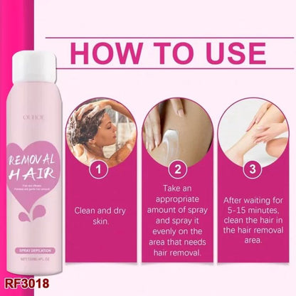 Painless Hair Removal Spray