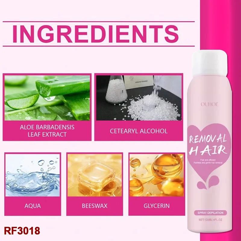 Painless Hair Removal Spray